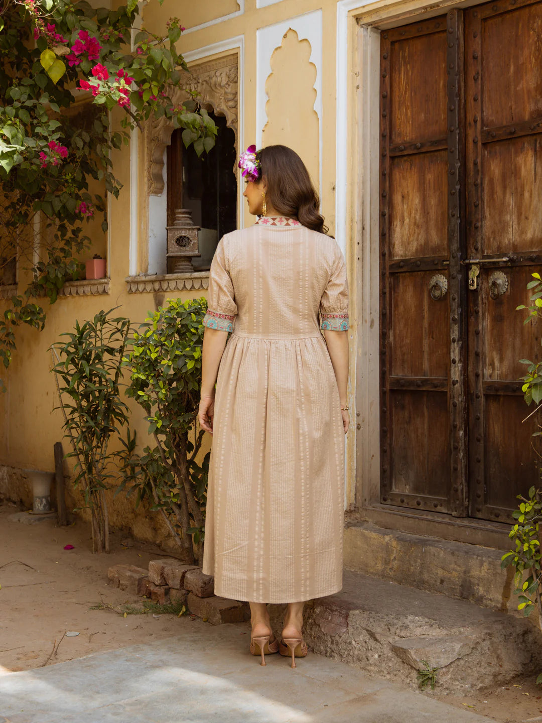 Woven Earth Dress