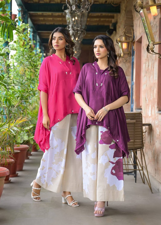 Flowy Kaftan Coord Set