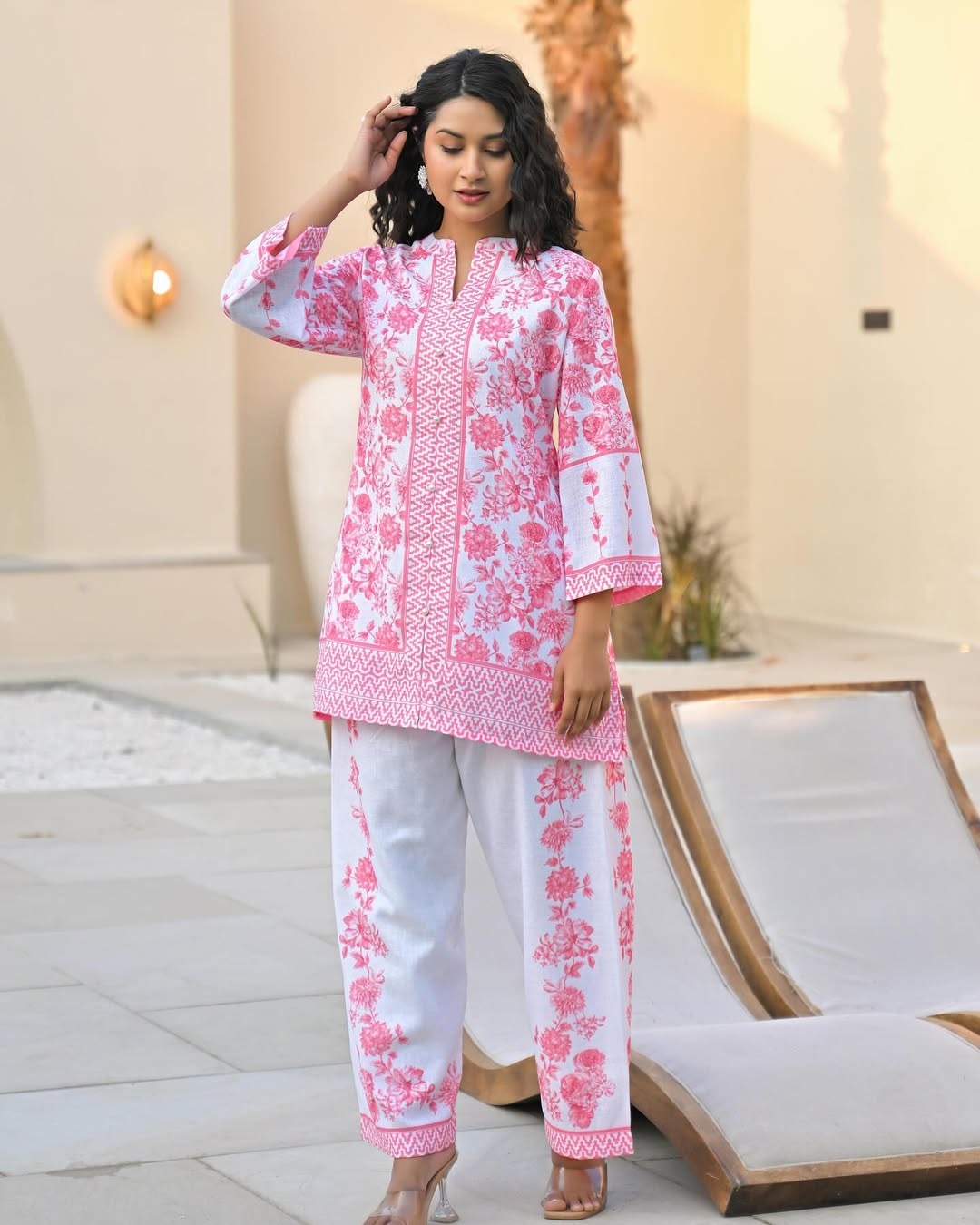 Trendy Cotton Co-ord Set