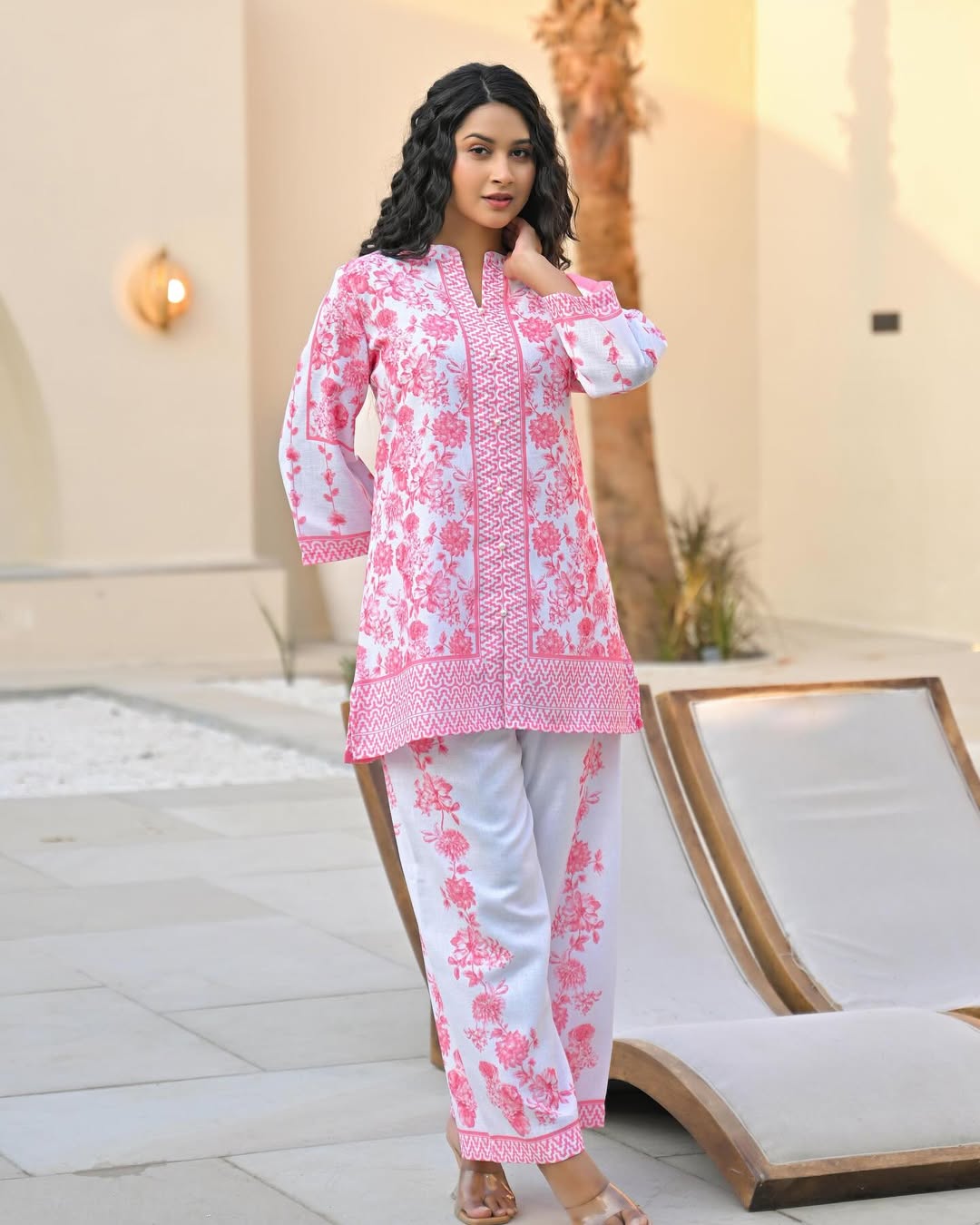 Trendy Cotton Co-ord Set