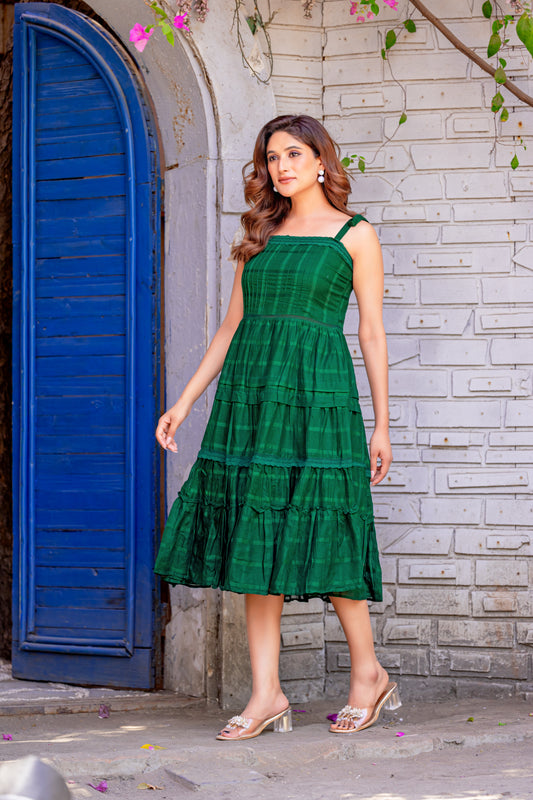 Emerald Breeze Dress