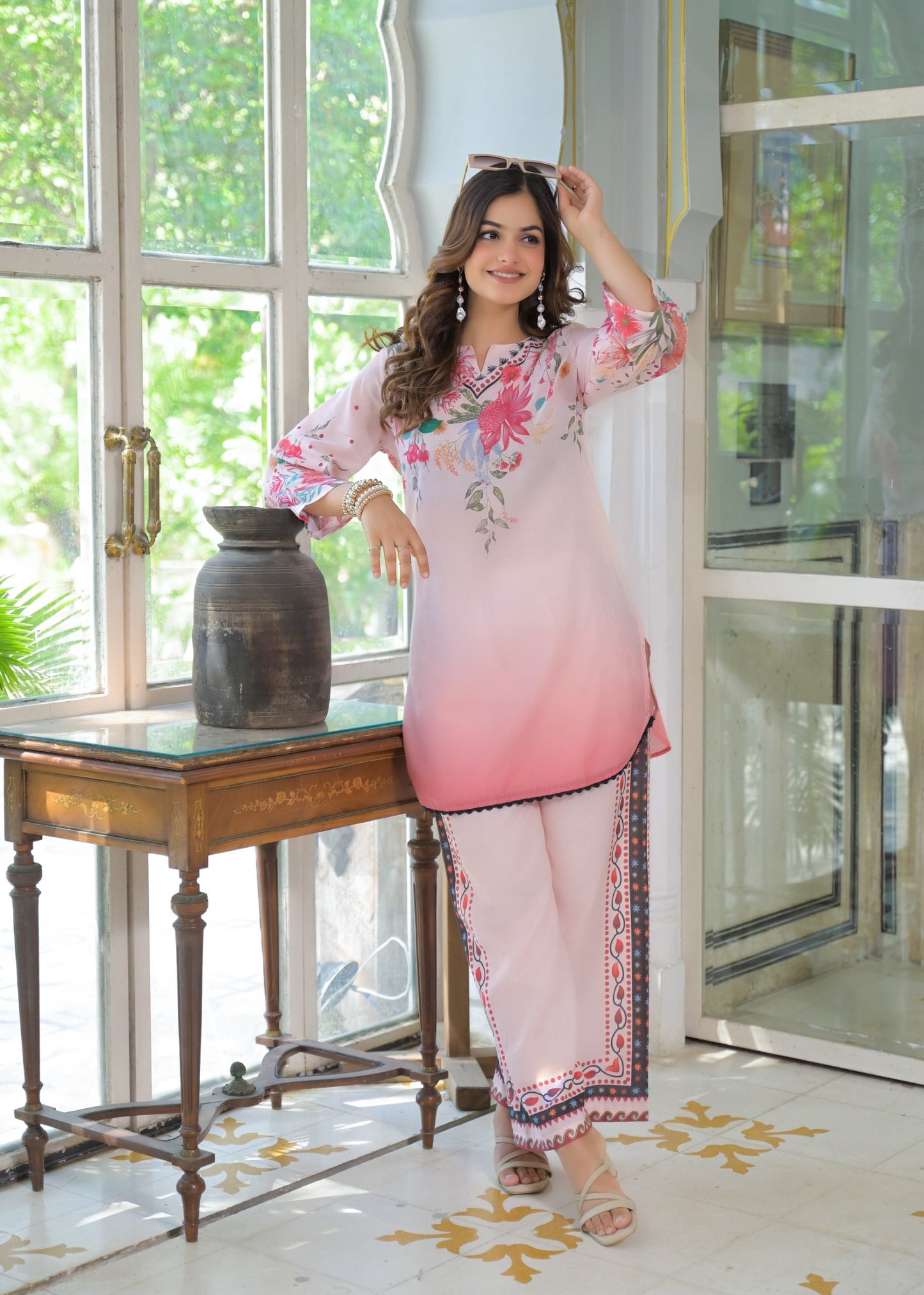 Blush Bloom Printed Co-ord Set