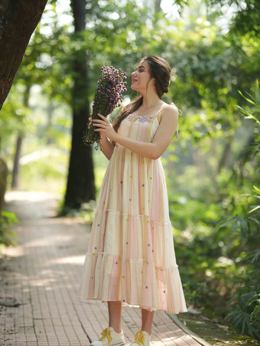 Floral Luxe Midi Dress