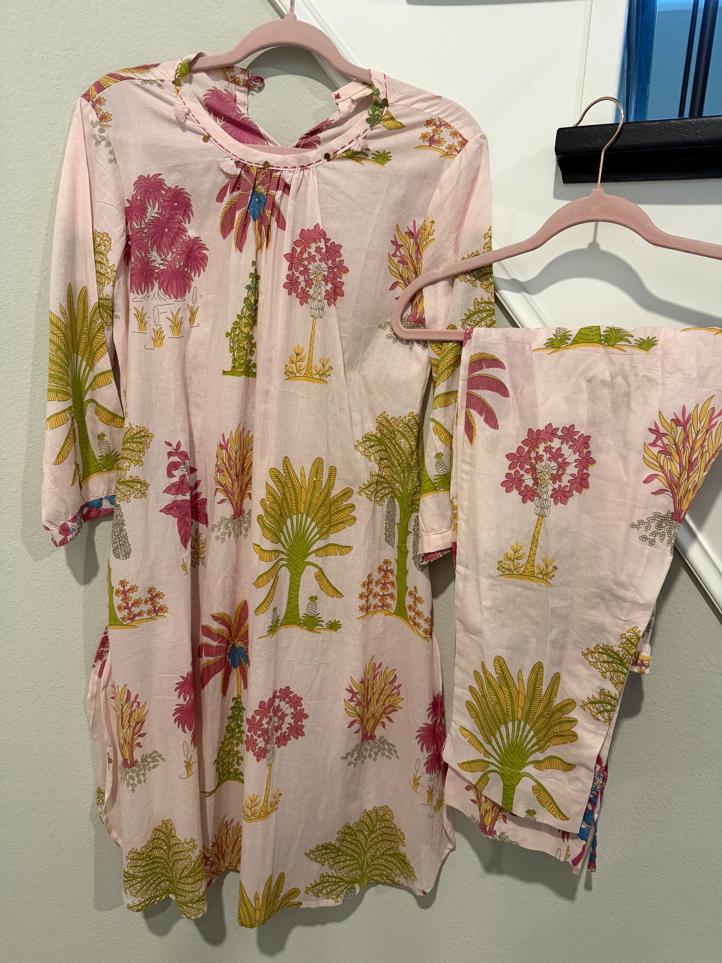 Summer Bloom Mul Cotton Printed Kurta Set