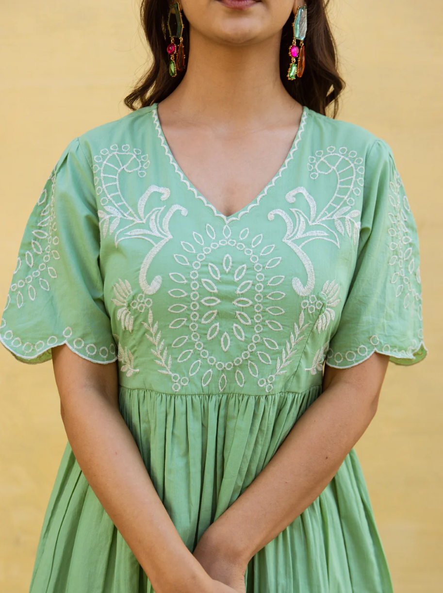 Serene Mint Dress