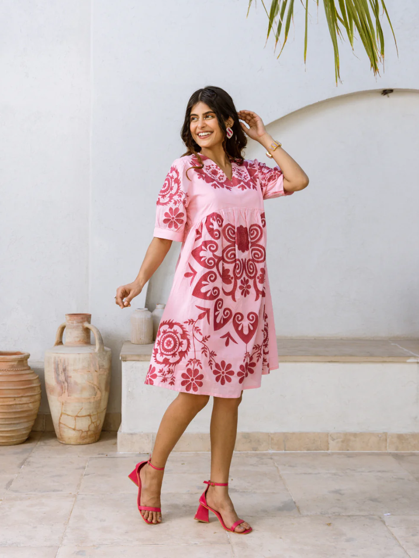 Circle Blossom Dress