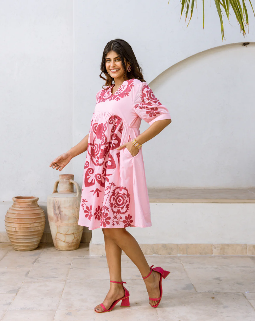 Circle Blossom Dress