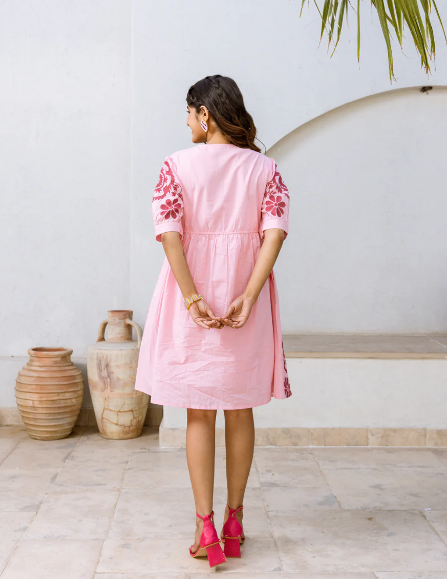 Circle Blossom Dress