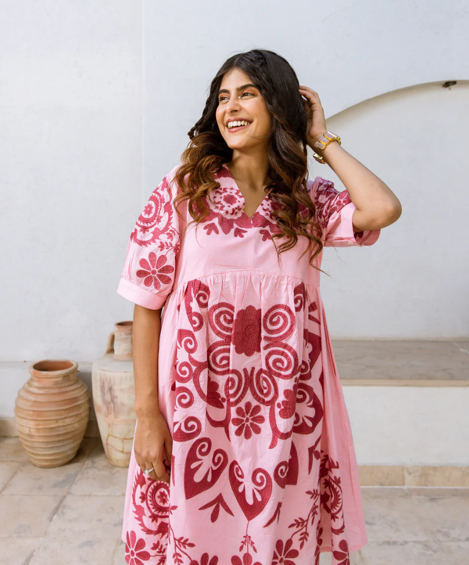 Circle Blossom Dress