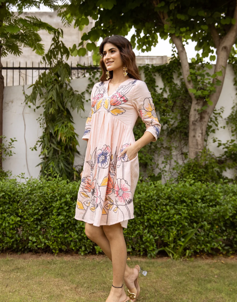 Whimsical Bloom Dress