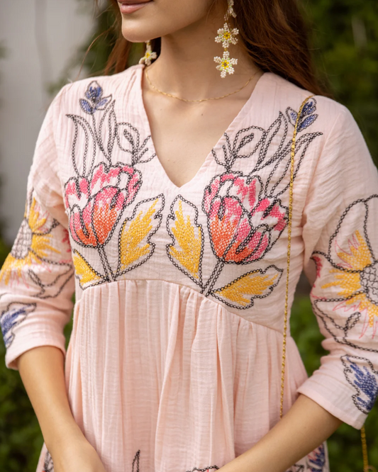 Whimsical Bloom Dress