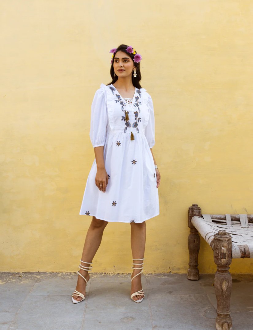 Floral Serenity Dress