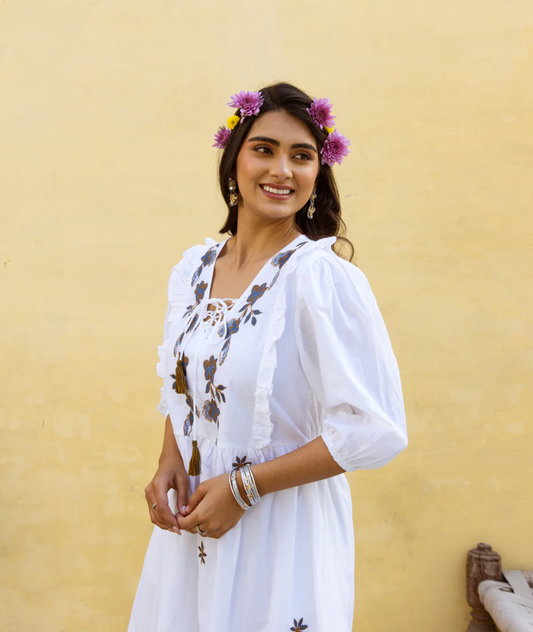 Floral Serenity Dress