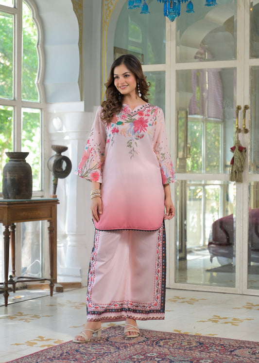 Blush Bloom Printed Co-ord Set