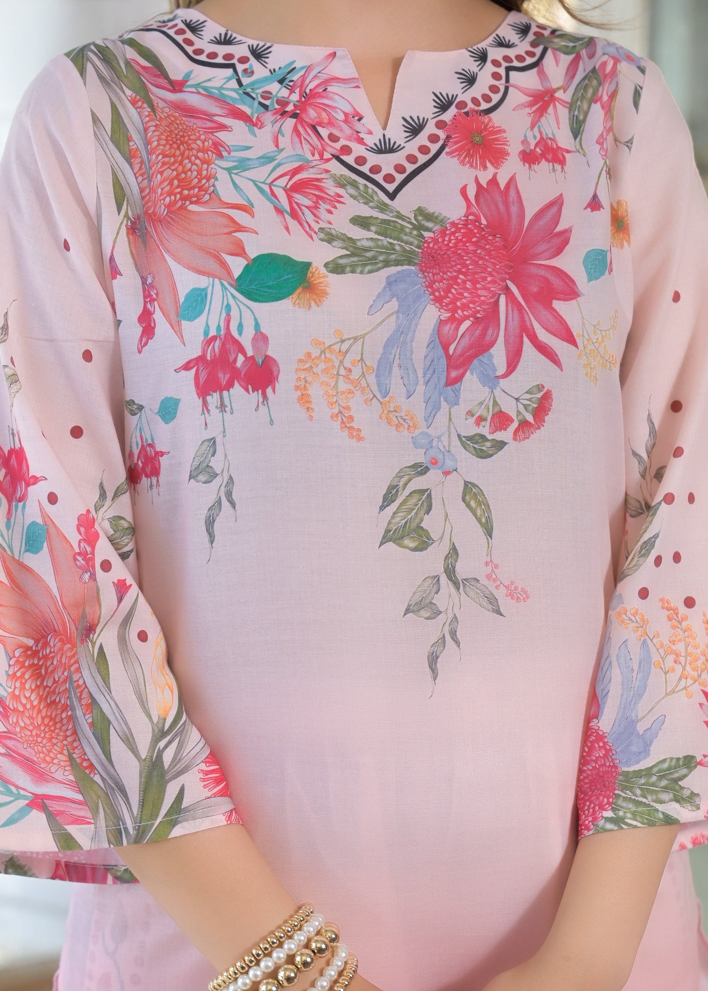 Blush Bloom Printed Co-ord Set