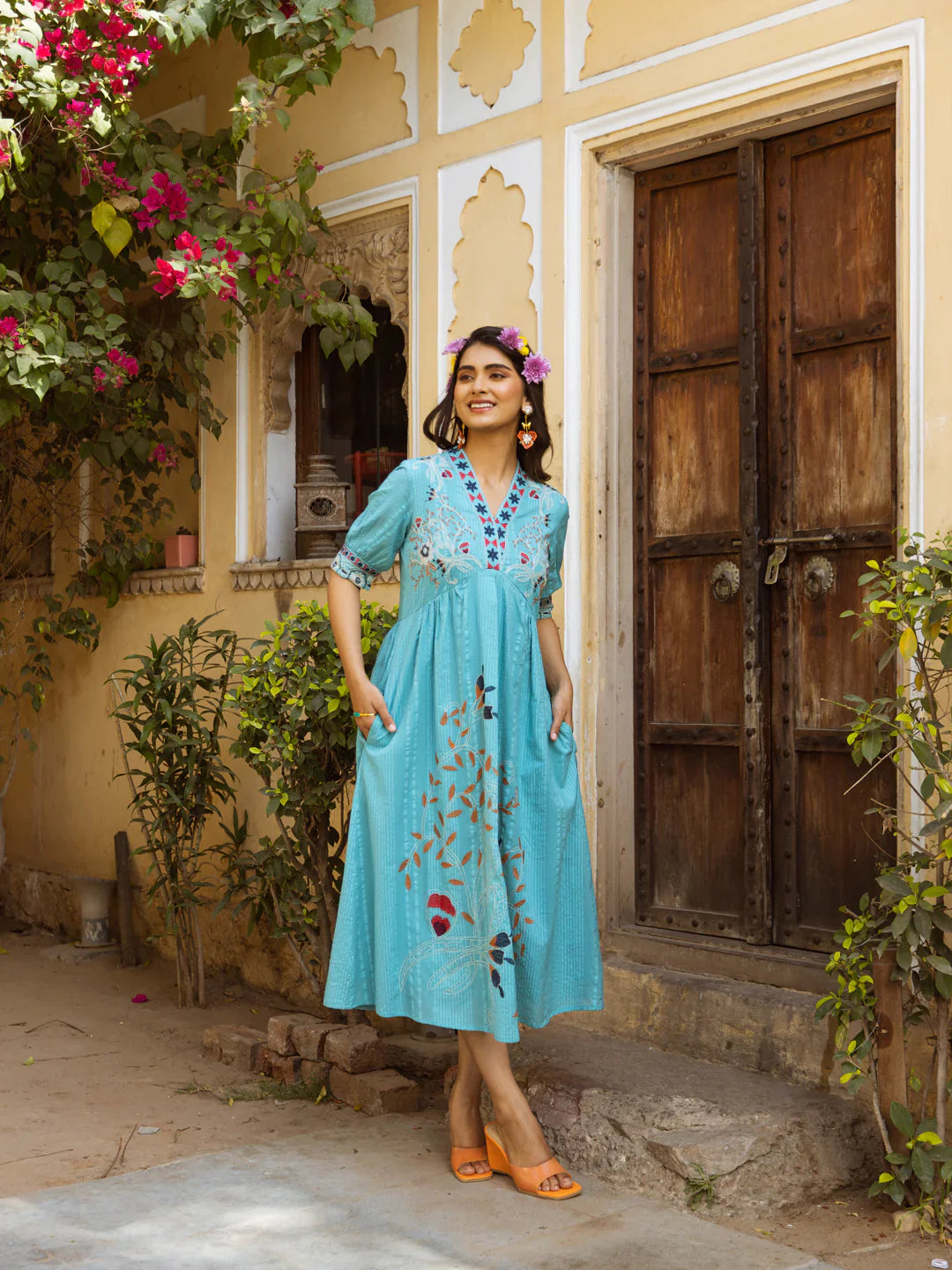Statement Embroidered Dresses