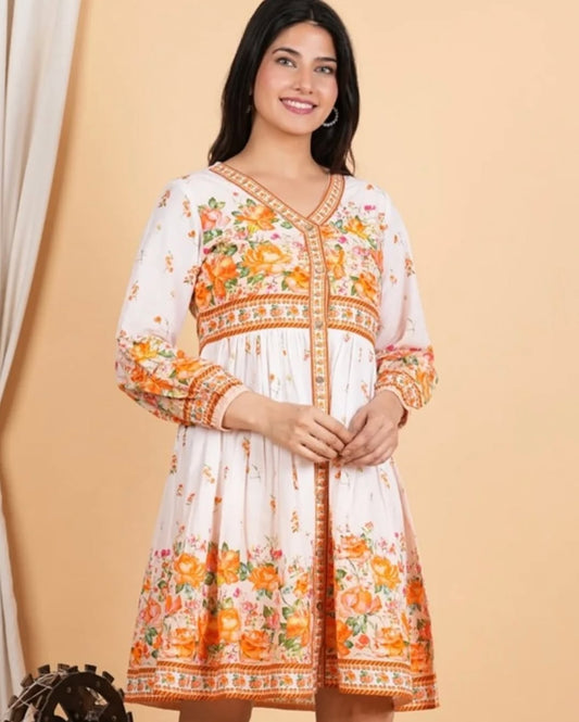 Floral Print Dress