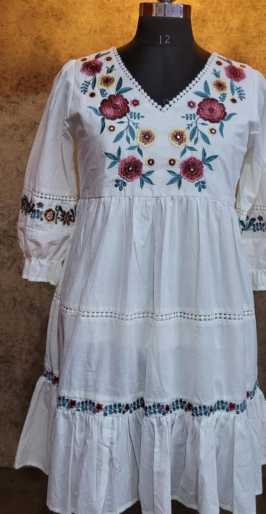 Floral Radiance Dress