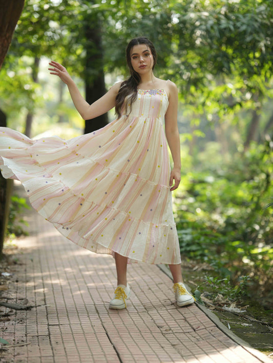 Floral Luxe Midi Dress