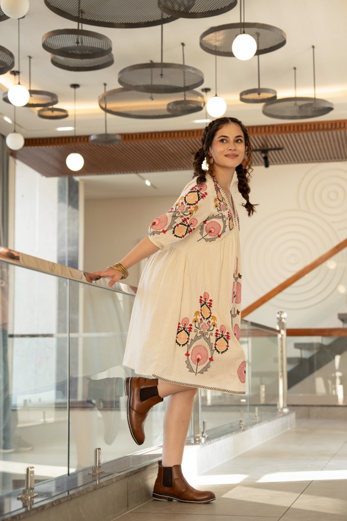 Serene Blooms Dress