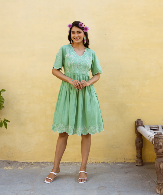 Serene Mint Dress