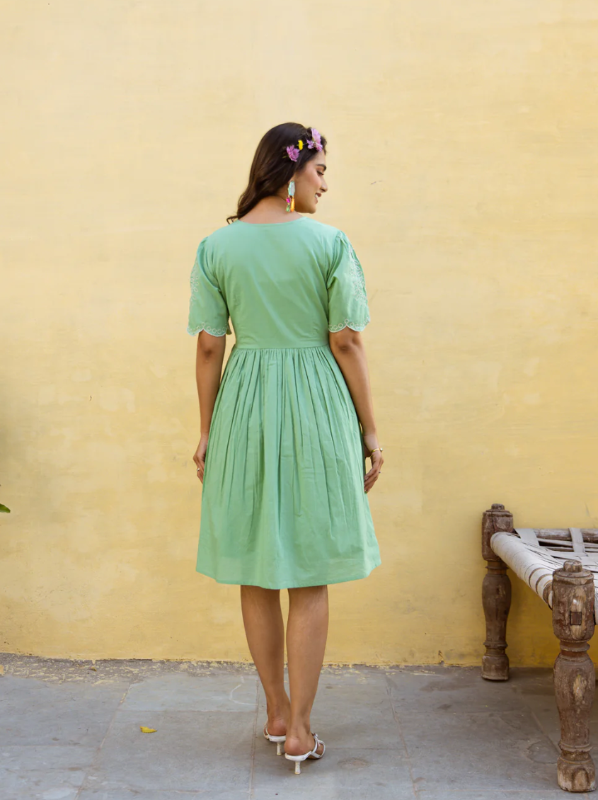 Serene Mint Dress