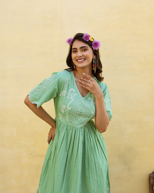 Serene Mint Dress