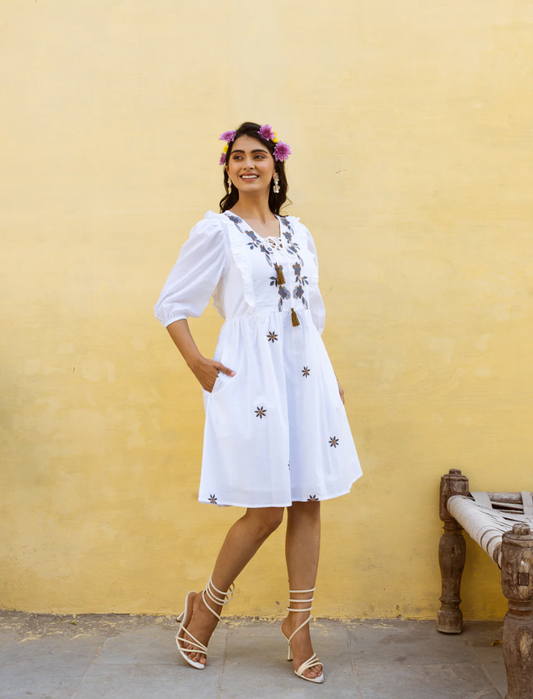 Floral Serenity Dress
