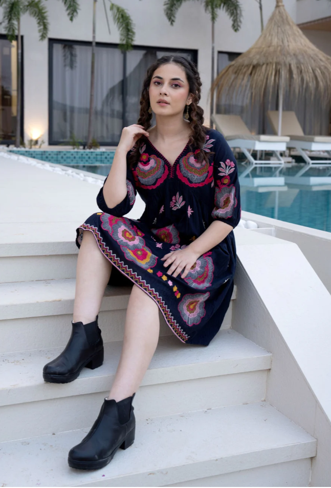 Vacation Vibes Black Dress