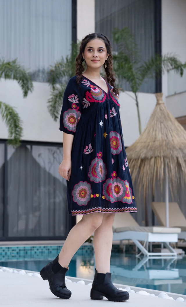 Vacation Vibes Black Dress