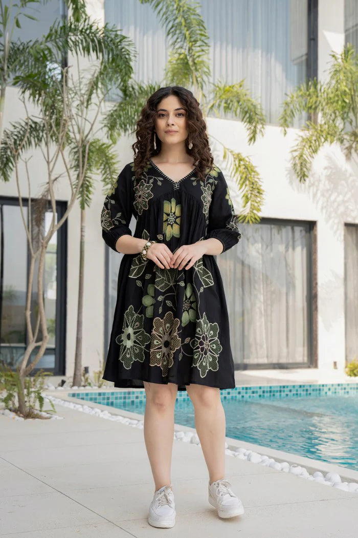 Mystic Bloom Dress